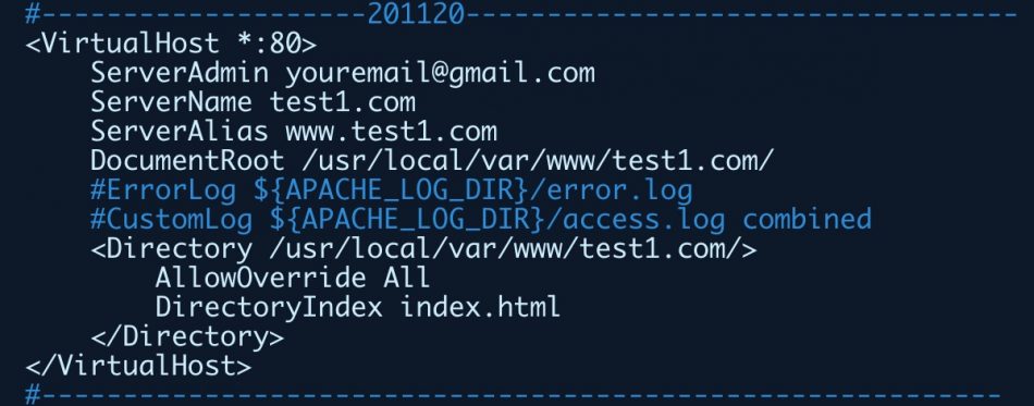 Setting up a new WordPress site (Virtual host) on macOS Setting up a new WordPress site (Virtual host) on macOS