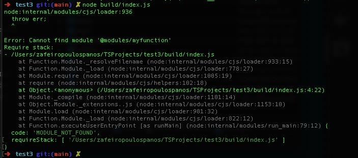 Typescript – How to solve the problem with unresolved path aliases in transpiled .js files Typescript – How to solve the problem with unresolved path aliases in transpiled .js files
