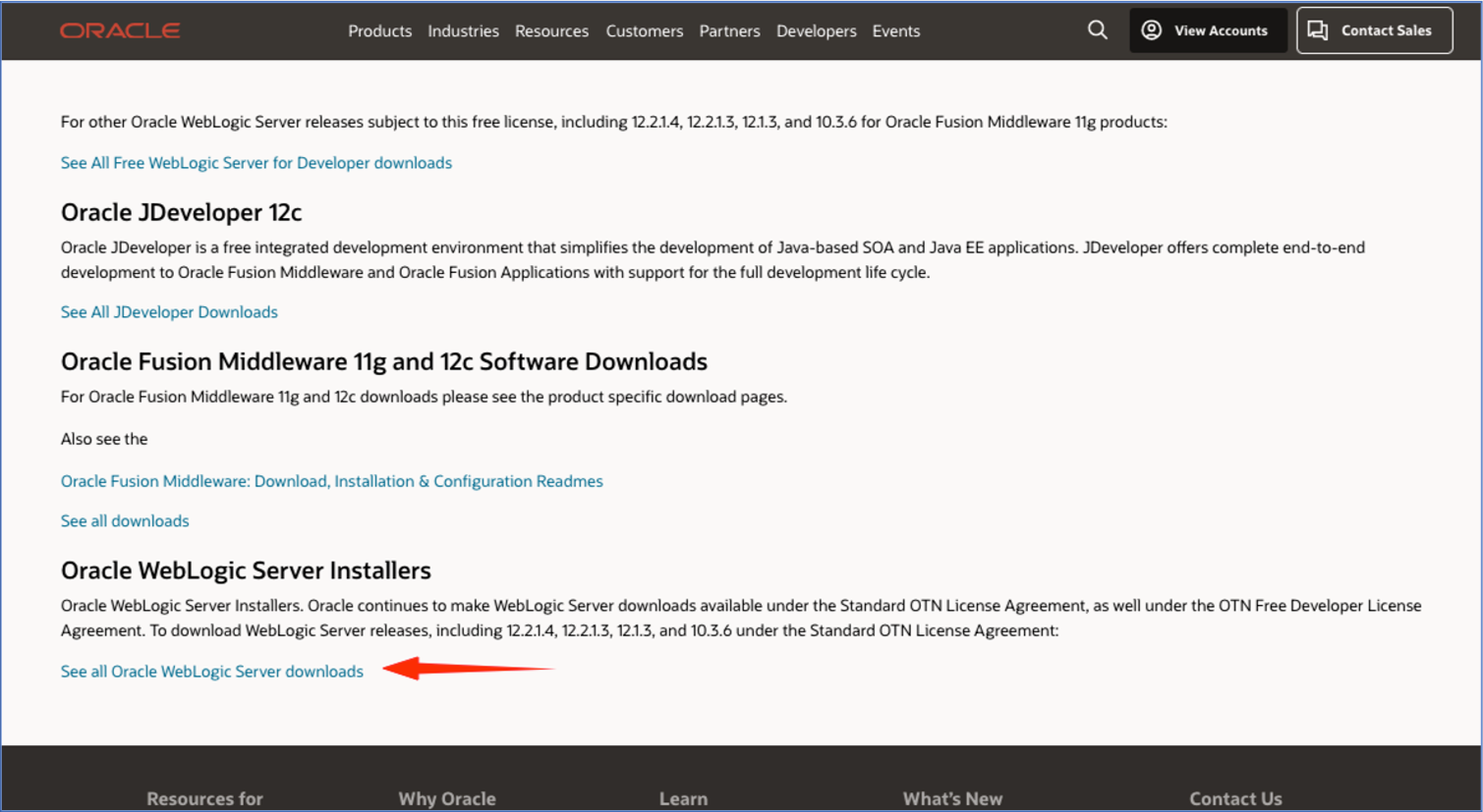 Oracle WebLogic Java Application Server (Developers version) – macOS ...