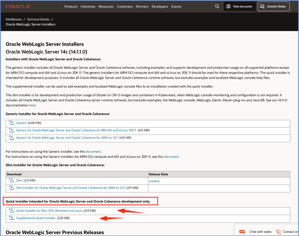 Oracle WebLogic Java Application Server (Developers version) – macOS ...