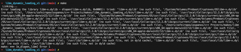 C++ Dynamic loading of a shared library. Also, create and load one, on ...