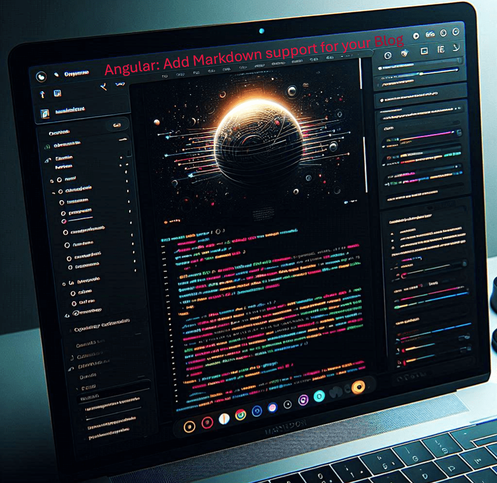 Angular: Revise the frontend project to incorporate Markdown content support for your blog site Angular: Revise the frontend project to incorporate Markdown content support for your blog site